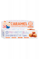 PRESIDENT Baby 0-3 Зубная паста-гель со вкусом карамели