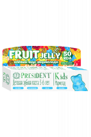 PRESIDENT Kids Fruit Jelly 3-6 зубная паста со вкусом мармелада